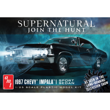 Model Plastikowy - Samochód NightHunter 1967 Chevy Impala 4-Door - AMT1124